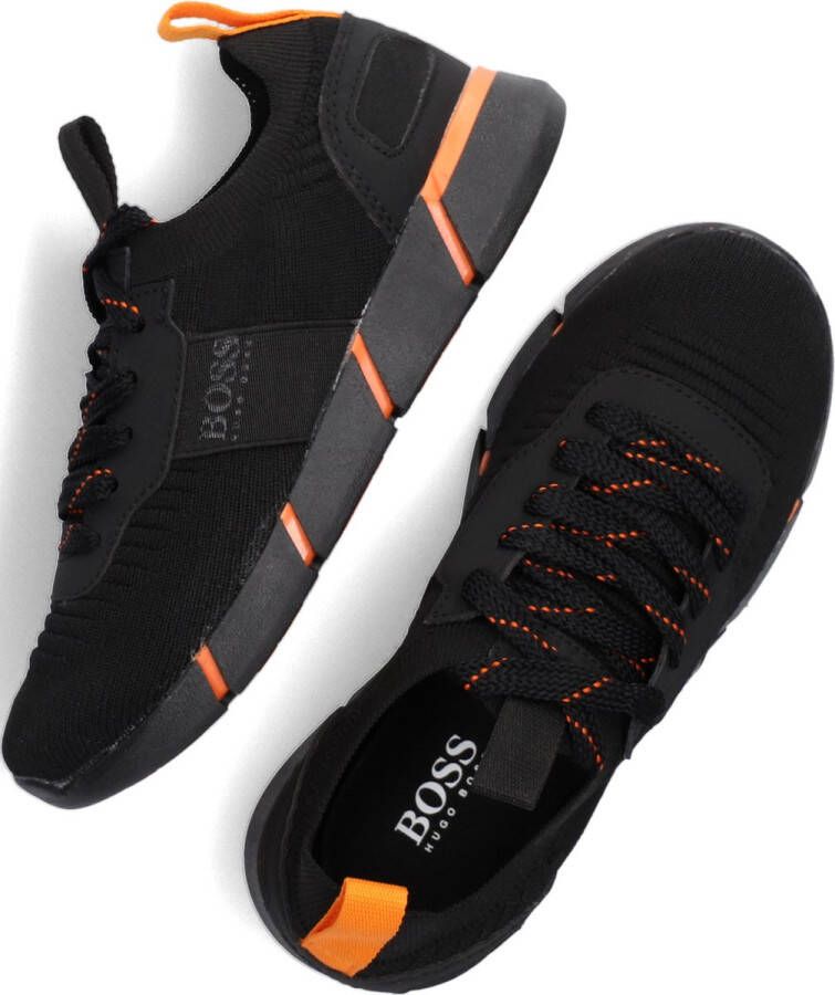 BOSS kidswear Boss Kids Baskets J292 Lage sneakers Jongens Zwart - Foto 7