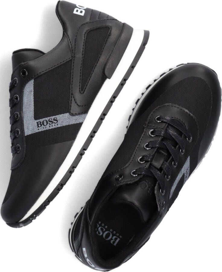 BOSS kidswear Boss Kids Baskets J2926 Lage sneakers Jongens Zwart