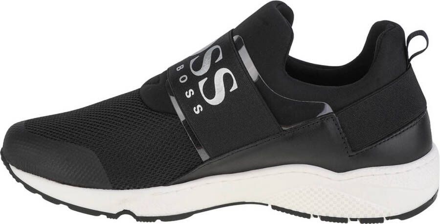 BOSS kidswear BOSS Trainers J29276-09B voor een jongen Zwart Sneakers