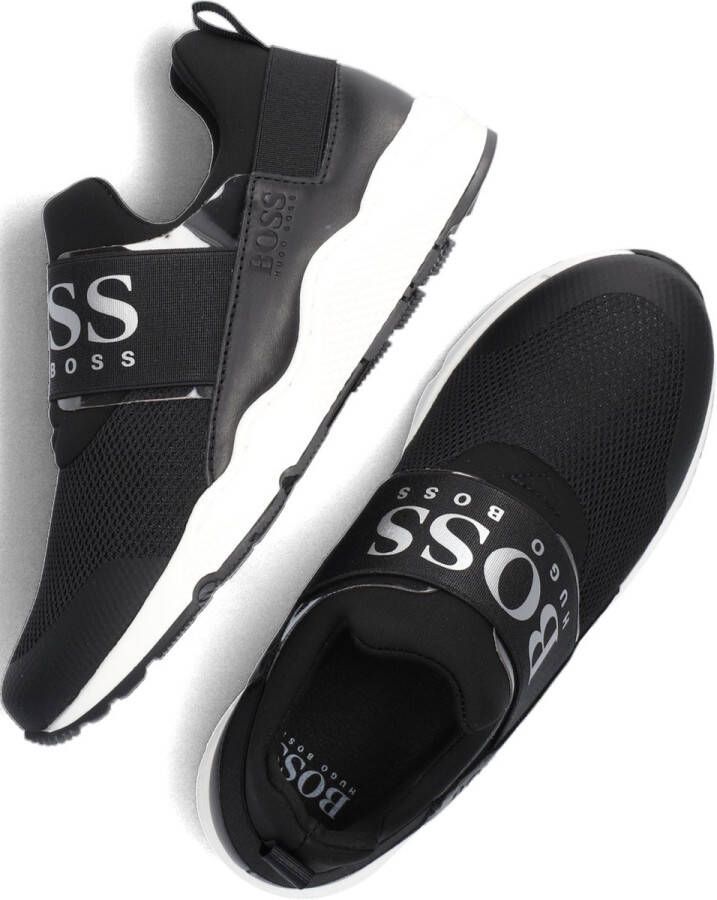 BOSS kidswear Boss Kids J29276 Lage sneakers Jongens Zwart