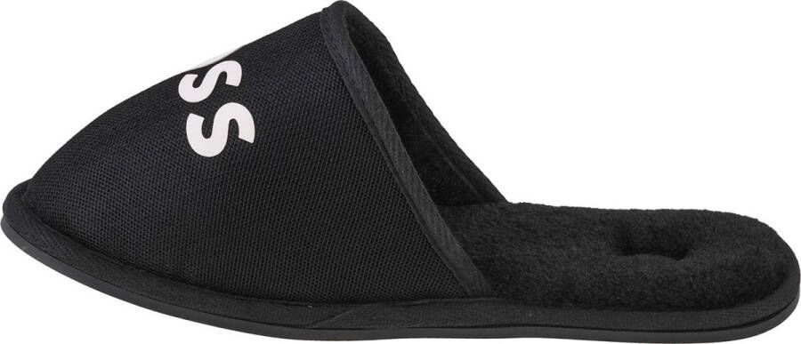 Boss Logo Slippers J29312-09B voor een jongen Zwart Pantoffels