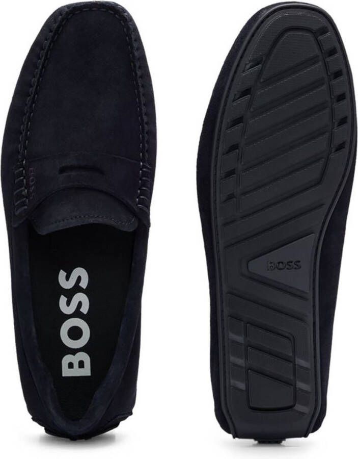 Boss Noel heren moccasin Blauw