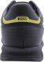 Hugo Boss Alfa Sneaker Stijlvol en Comfortabel Schoeisel Black Heren - Thumbnail 12