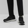 Hugo Boss Zwarte Leren Sneakers Kane Runn Black Heren - Thumbnail 9