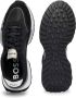 Hugo Boss Zwarte Leren Sneakers Kane Runn Black Heren - Thumbnail 10