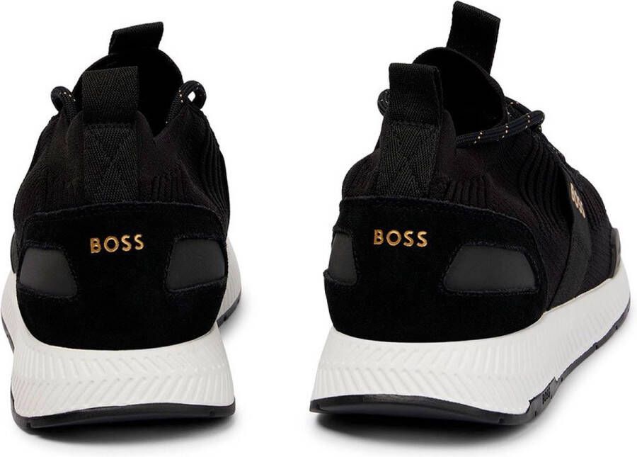 Boss Titanium Sneakers Zwart Man