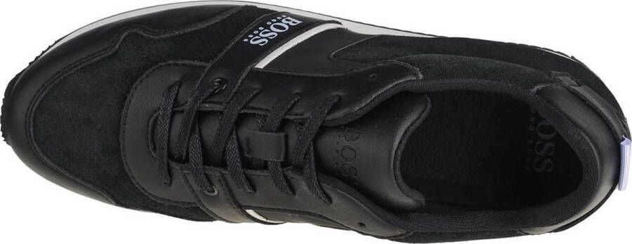 Boss Trainers J29262-09B voor een jongen Zwart Sneakers