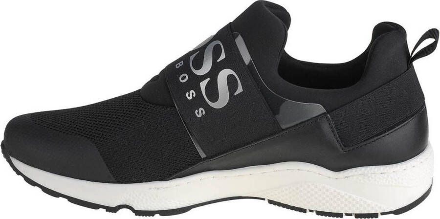 Boss Trainers J29262-09B voor een jongen Zwart Sneakers