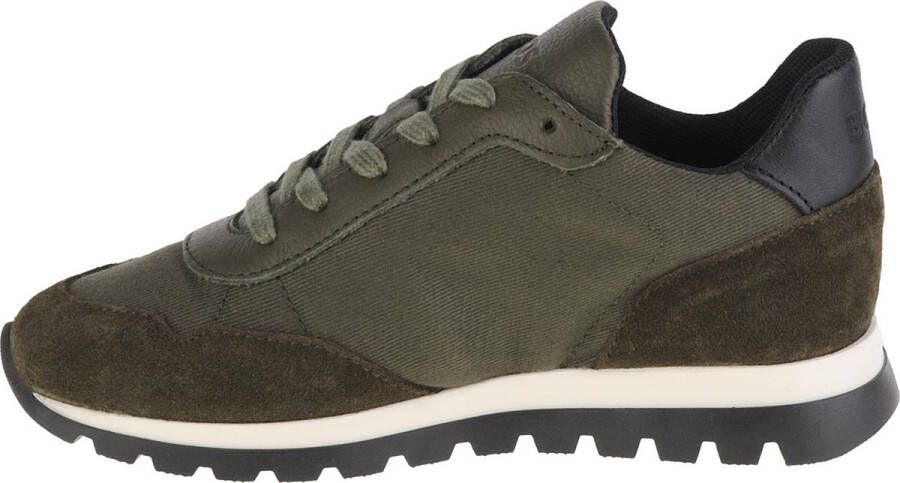 BOSS Trainers J29319-665 voor een jongen Groen Sneakers