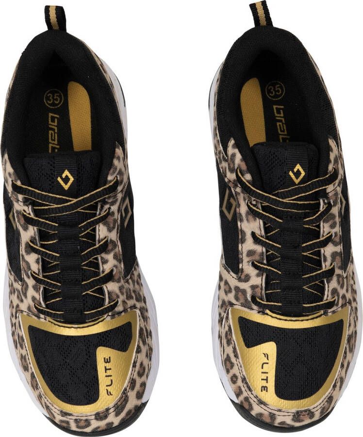 Brabo Schoenen Tribute Leopard Zwart Junior - Foto 5