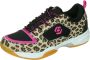 Brabo Tribute Leopard Indoor Junior Sportschoenen Korfbal Brown Black - Thumbnail 11