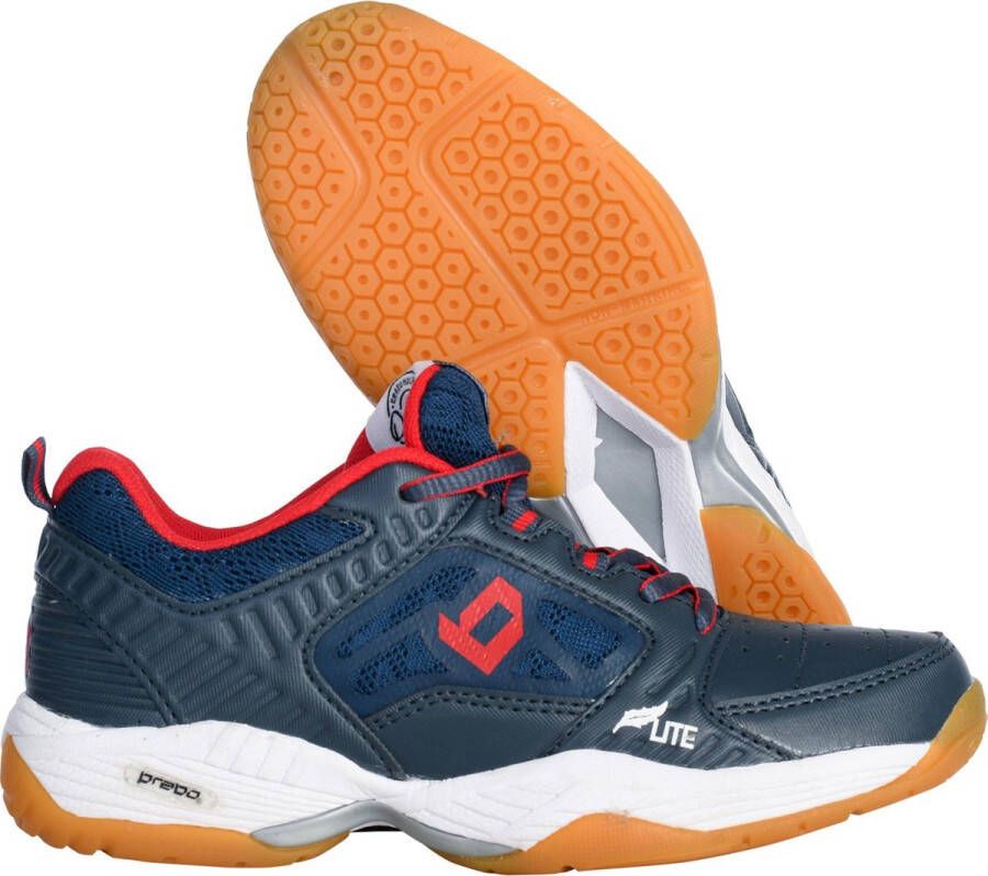 Brabo Tribute Indoor Unisex Hockeyschoenen Navy Red