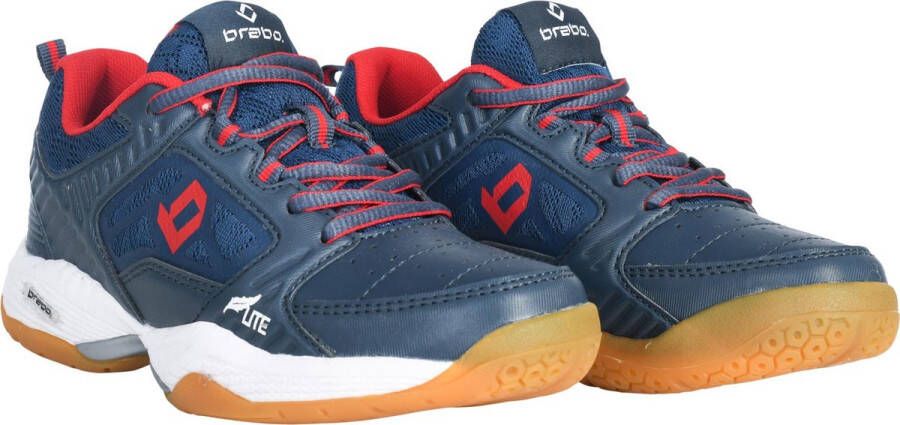 Brabo Tribute Indoor Unisex Hockeyschoenen Navy Red