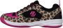 Brabo Tribute Leopard Indoor Junior Sportschoenen Korfbal Brown Black - Thumbnail 8