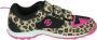 Brabo Velcro Leopard Junior Sportschoenen Korfbal Brown Black - Thumbnail 12