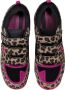 Brabo Velcro Leopard Junior Sportschoenen Korfbal Brown Black - Thumbnail 7