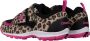 Brabo Velcro Leopard Junior Sportschoenen Korfbal Brown Black - Thumbnail 9