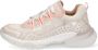 Braqeez 421270-596 Meisjes Lage Sneakers Beige Roze Leer Veters - Thumbnail 5