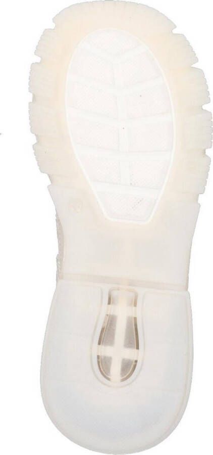Braqeez 421270-596 Meisjes Lage Sneakers Beige Roze Leer Veters