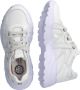 Braqeez 421281 800 Meisjes Lage Sneakers Wit Leer Veters - Thumbnail 5