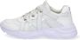 Braqeez 421281-800 Meisjes Lage Sneakers Wit Leer Veters - Thumbnail 6