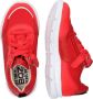 Braqeez 421340-541 Jongens Lage Sneakers Rood Leer Veters - Thumbnail 3