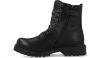 Braqeez 421773-489 Meisjes Biker Boots Zwart Leer Veters - Thumbnail 9