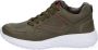 Braqeez 421930-569 Lage Sneakers Groen Nubuck Veters - Thumbnail 10