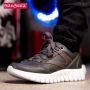 Braqeez 421930-588 Jongens Lage Sneakers Grijs Nubuck Veters - Thumbnail 9