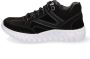 Braqeez 421930-589 Lage Sneakers Zwart Nubuck Veters - Thumbnail 10