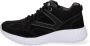 Braqeez 421930-589 Lage Sneakers Zwart Nubuck Veters - Thumbnail 7