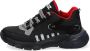 Braqeez 421970-589 Jongens Lage Sneakers Zwart Textiel Veters - Thumbnail 13