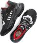 Braqeez 421970-589 Jongens Lage Sneakers Zwart Textiel Veters - Thumbnail 7