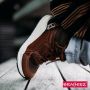 Braqeez 421982-513 Hoge Sneakers Bruin Leer Veters - Thumbnail 7