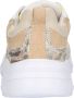 Braqeez 422283-500 Meisjes Lage Sneakers Beige Bruin Print Geel Wit Leer Veters - Thumbnail 8