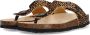 Braqeez 422411-513 Meisjes Slippers Print Imitatieleer Gesp - Thumbnail 5