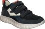 Braqeez 422431 129 Jongens Lage Sneakers Blauw Nubuck Klittenband - Thumbnail 13