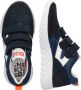 Braqeez 422431 129 Jongens Lage Sneakers Blauw Nubuck Klittenband - Thumbnail 10