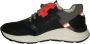 Braqeez 422480-529 Jongens Lage Sneakers Blauw Oranje Leer Veters - Thumbnail 8