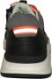 Braqeez 422480-529 Jongens Lage Sneakers Blauw Oranje Leer Veters - Thumbnail 9