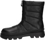 Braqeez 422721-589 Meisjes Biker Boots Zwart Leer Ritssluiting - Thumbnail 12