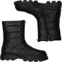 Braqeez 422721-589 Meisjes Biker Boots Zwart Leer Ritssluiting - Thumbnail 11