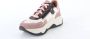 Braqeez 422760-471 Meisjes Lage Sneakers Roze Beige Leer Veters - Thumbnail 13