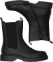 Braqeez 422774-589 Meisjes Chelsea Boots Zwart Leer Ritssluiting - Thumbnail 8