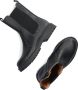 Braqeez 422774-589 Meisjes Chelsea Boots Zwart Leer Ritssluiting - Thumbnail 10