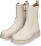 Braqeez 422774-602 Meisjes Chelsea Boots Beige Leer Ritssluiting - Thumbnail 10