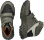 Braqeez 422921-169 Jongens Hoge Sneakers Groen Leer Klittenband - Thumbnail 8