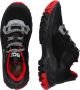 Braqeez 422923-589 Jongens Lage Sneakers Zwart Leer Veters - Thumbnail 12