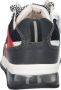 Braqeez 423464-565 Jongens Lage Sneakers Groen Beige Rood Blauw Leer Veters - Thumbnail 5