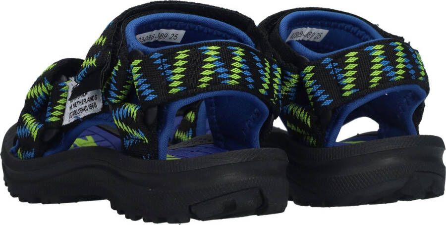Braqeez Sky Sport sandalen kobaltblauw Jongens Textiel Meerkleurig 29 - Foto 11